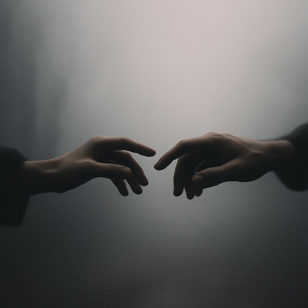 Most of the ways we find each other again are small; all you have to do is — reach. Photo via Unsplash.
